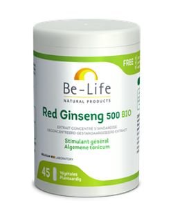 Red Ginseng 500 BIO, 45 gélules